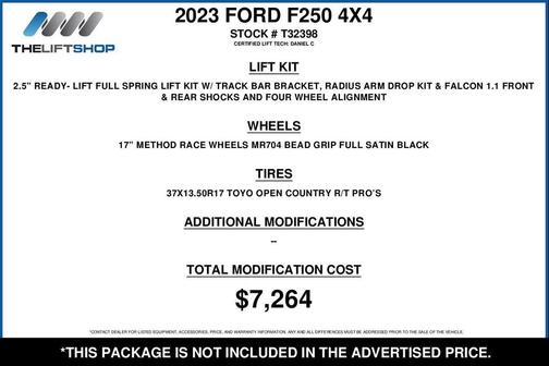 Carbonized Gray Metallic 2023 Ford F-250 XLT