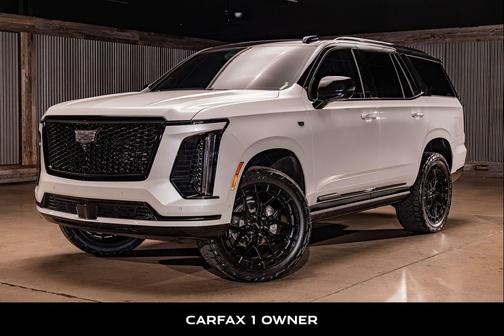 Crystal White Tricoat 2025 Cadillac Escalade Sport Platinum