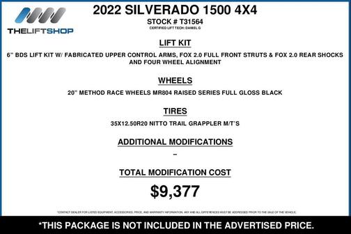 2022 Chevrolet Silverado 1500 LT Trail Boss