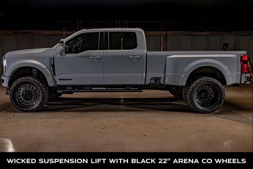 Glacier Gray Metallic TriCoat 2025 Ford F-450 Lariat