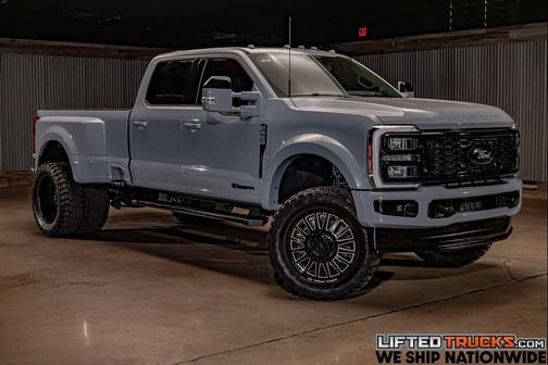 Glacier Gray Metallic TriCoat 2025 Ford F-450 Lariat