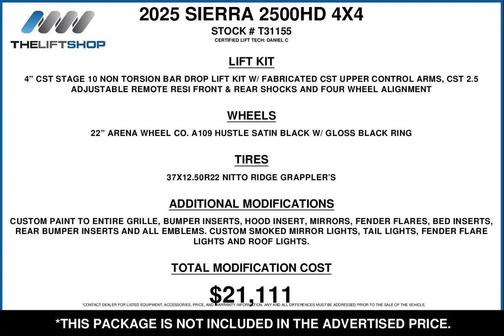 2025 GMC Sierra 2500 AT4