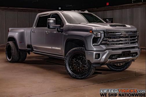 Sterling Gray Metallic 2025 Chevrolet Silverado 3500 High Country