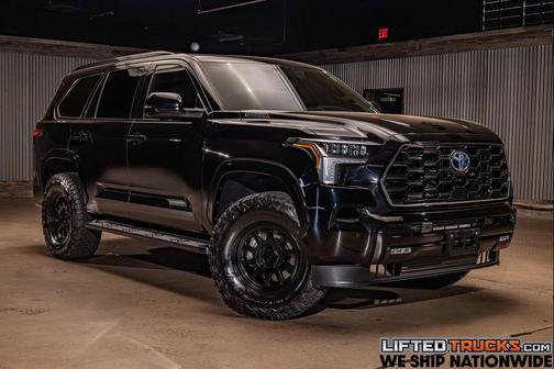 Midnight Black 2023 Toyota Sequoia Platinum