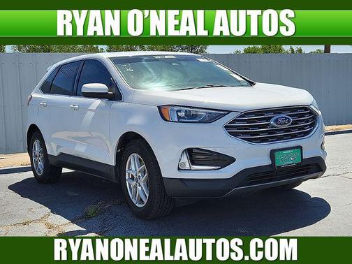 Oxford White 2022 Ford Edge SEL