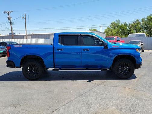 Glacier Blue Metallic 2024 Chevrolet Silverado 1500 LT Trail Boss