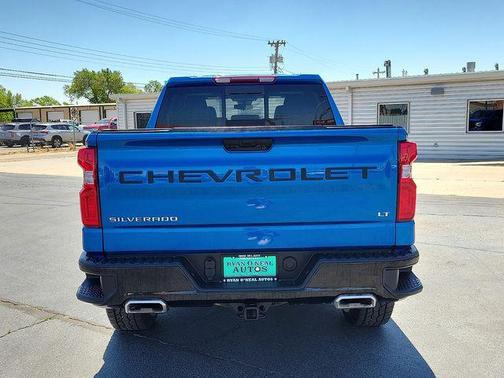 Glacier Blue Metallic 2024 Chevrolet Silverado 1500 LT Trail Boss