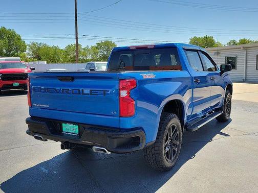 Glacier Blue Metallic 2024 Chevrolet Silverado 1500 LT Trail Boss