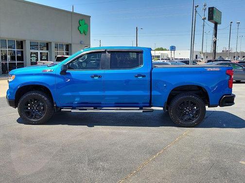 Glacier Blue Metallic 2024 Chevrolet Silverado 1500 LT Trail Boss