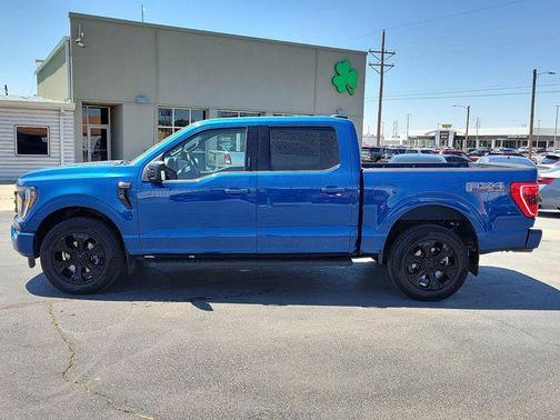 Atlas Blue Metallic 2022 Ford F-150 XLT