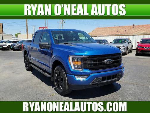 Atlas Blue Metallic 2022 Ford F-150 XLT