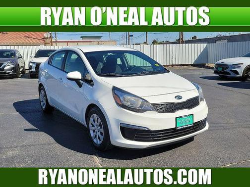 Clear White 2017 Kia Rio LX