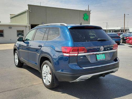 Blue 2019 Volkswagen Atlas 3.6L SE w/Technology