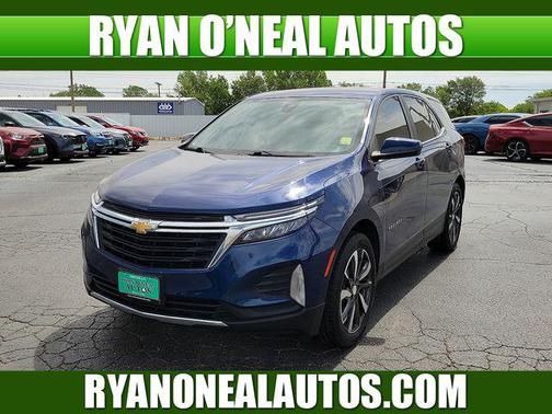 Blue Glow Metallic 2022 Chevrolet Equinox 1LT