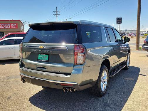 Silver Sage Metallic 2023 Chevrolet Suburban Premier