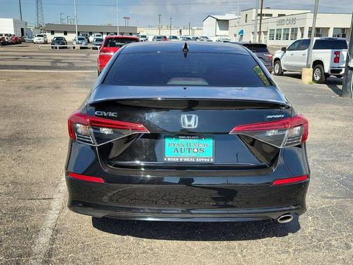 Crystal Black Pearl 2024 Honda Civic Sport