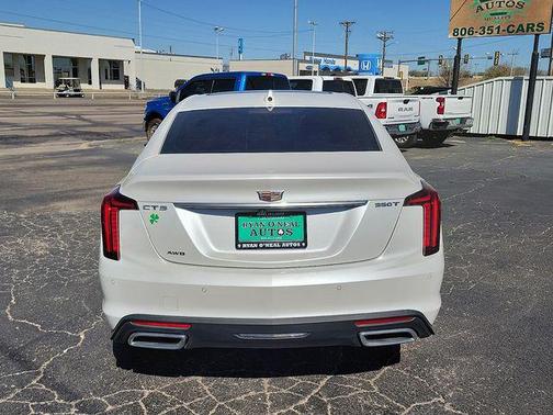 Crystal White Tricoat 2022 Cadillac CT5 Premium Luxury