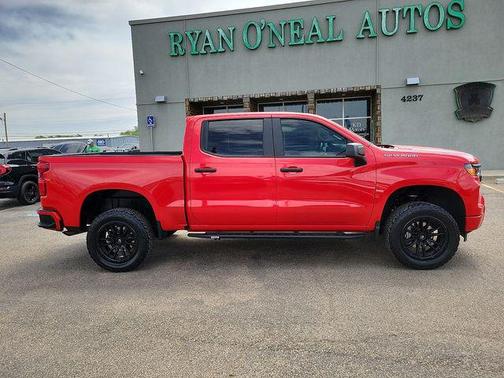 Red Hot 2025 Chevrolet Silverado 1500 Custom