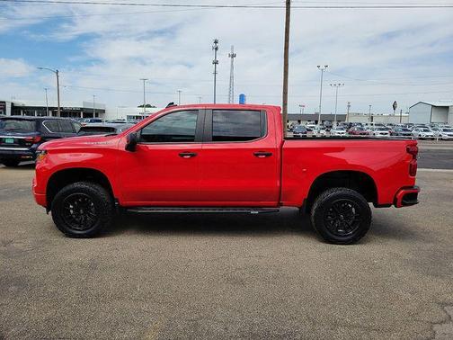 Red Hot 2025 Chevrolet Silverado 1500 Custom