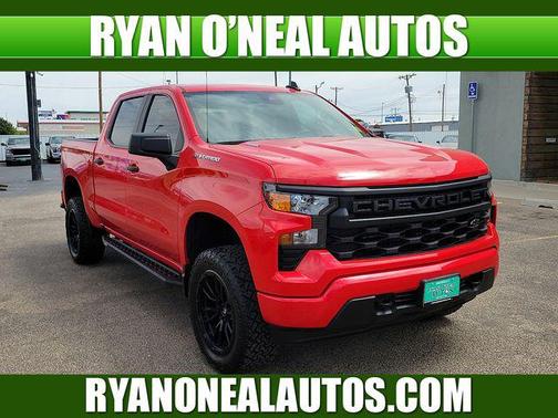Red Hot 2025 Chevrolet Silverado 1500 Custom