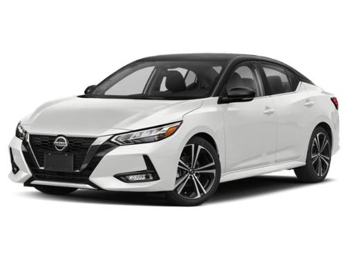 Aspen White/Super Black 2020 Nissan Sentra SR