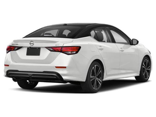 Aspen White/Super Black 2020 Nissan Sentra SR