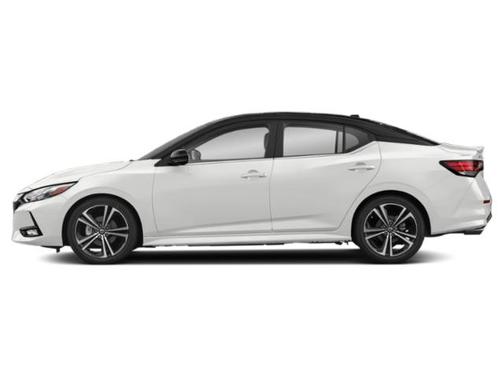 Aspen White/Super Black 2020 Nissan Sentra SR