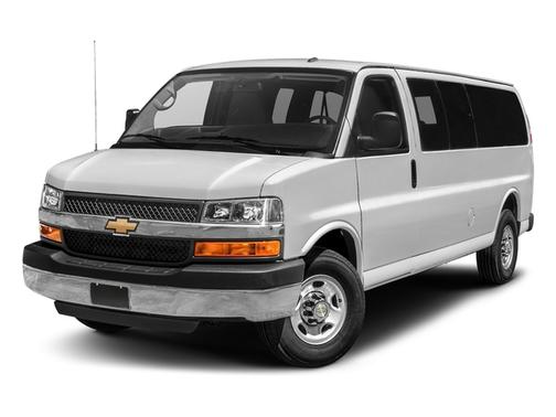 Summit White 2018 Chevrolet Express 3500 LT