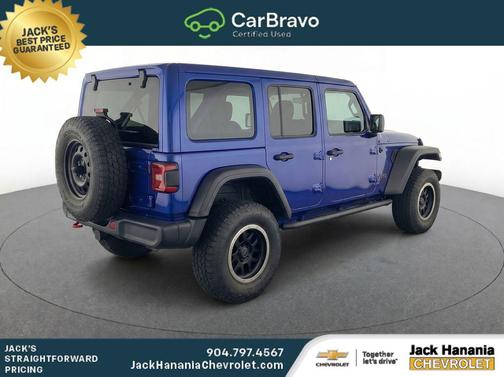 Ocean Blue Metallic Clearcoat 2019 Jeep Wrangler Unlimited Sport