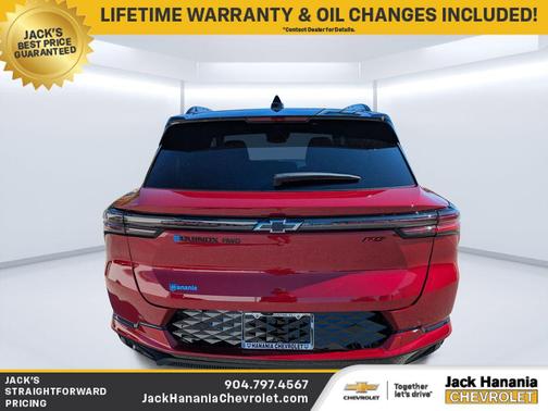 Radiant Red Tintcoat 2026 Chevrolet Equinox EV RS