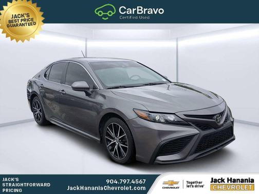 Predawn Gray Mica 2021 Toyota Camry SE