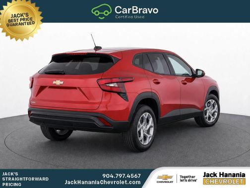 Cayenne Orange Metallic 2024 Chevrolet Trax LS