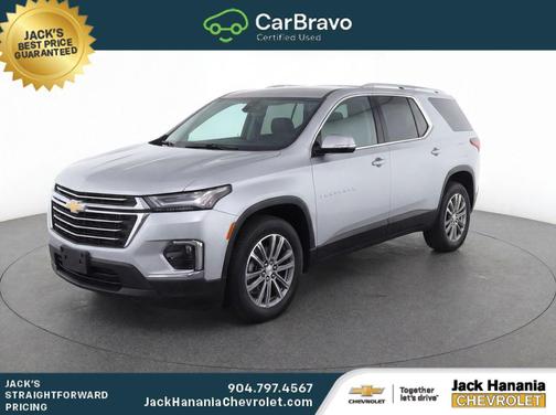 Sterling Gray Metallic 2023 Chevrolet Traverse LT Leather