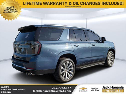 Lakeshore Blue Metallic 2026 Chevrolet Tahoe Premier