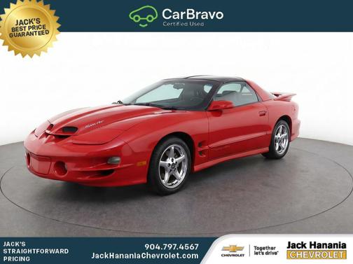 Bright Red 1999 Pontiac Firebird Trans Am