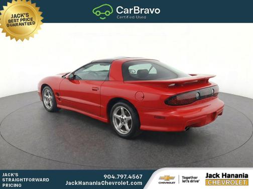 Bright Red 1999 Pontiac Firebird Trans Am