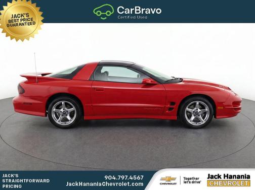Bright Red 1999 Pontiac Firebird Trans Am