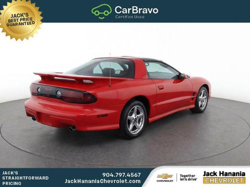 Bright Red 1999 Pontiac Firebird Trans Am