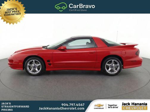 Bright Red 1999 Pontiac Firebird Trans Am