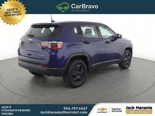 Jazz Blue Pearlcoat 2018 Jeep Compass Sport