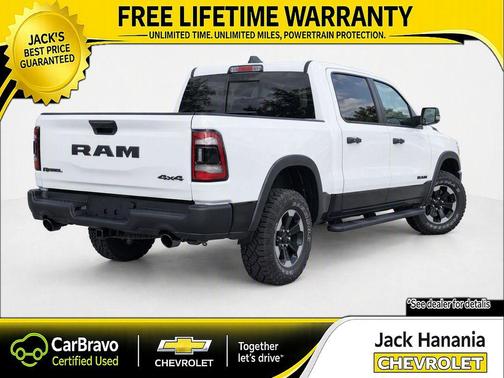 Bright White 2023 RAM 1500 Rebel