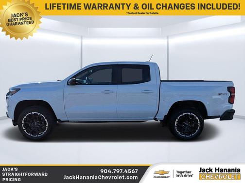 Summit White 2026 Chevrolet Colorado Z71