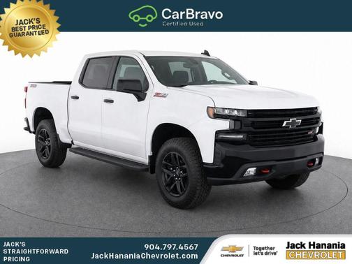 Summit White 2021 Chevrolet Silverado 1500 LT Trail Boss