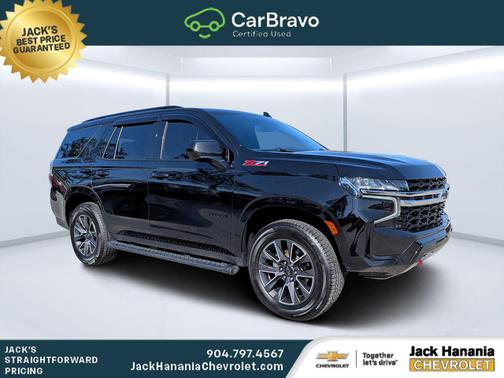 Black 2021 Chevrolet Tahoe Z71