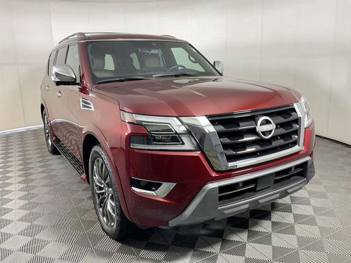Coulis Red Pearl 2023 Nissan Armada Platinum 4WD