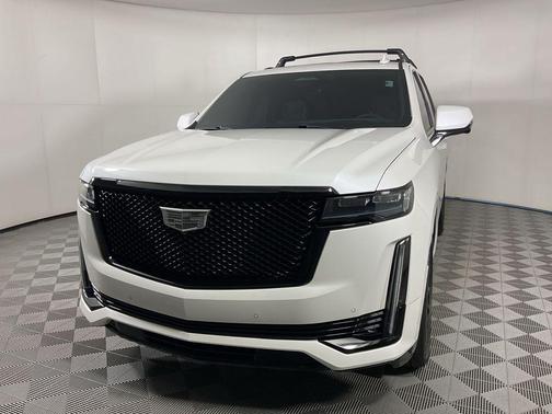 Crystal White Tricoat 2023 Cadillac Escalade Sport Platinum