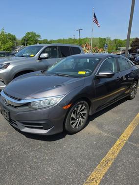 Modern Steel Metallic 2016 Honda Civic EX