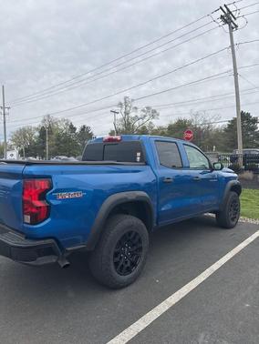 Glacier Blue Metallic 2023 Chevrolet Colorado Trail Boss