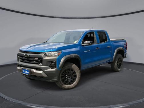 Glacier Blue Metallic 2023 Chevrolet Colorado Trail Boss