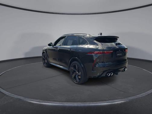 Santorini Black 2023 Jaguar F-PACE SVR P550 AWD Automatic